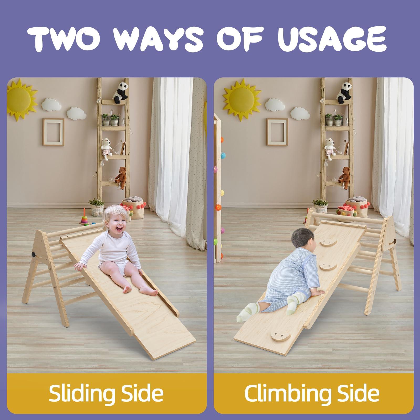 Wooden Kid Play Toy Structure Climber - Hoyula