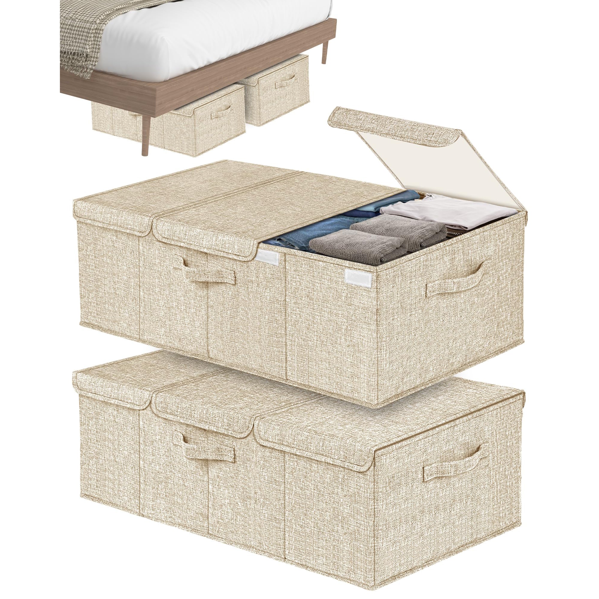 Deep Underbed Storage Container - Hoyula