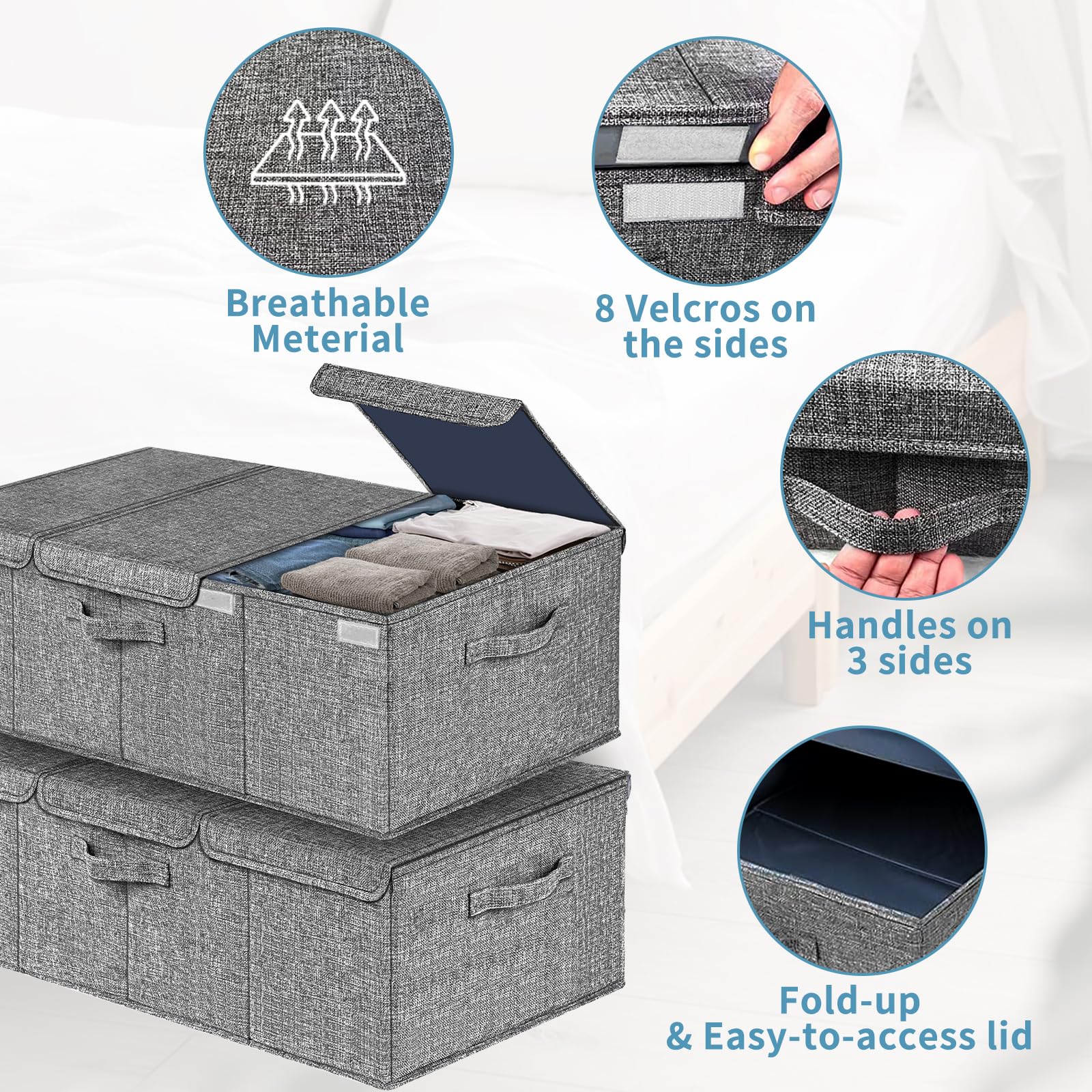 Deep Underbed Storage Container - Hoyula