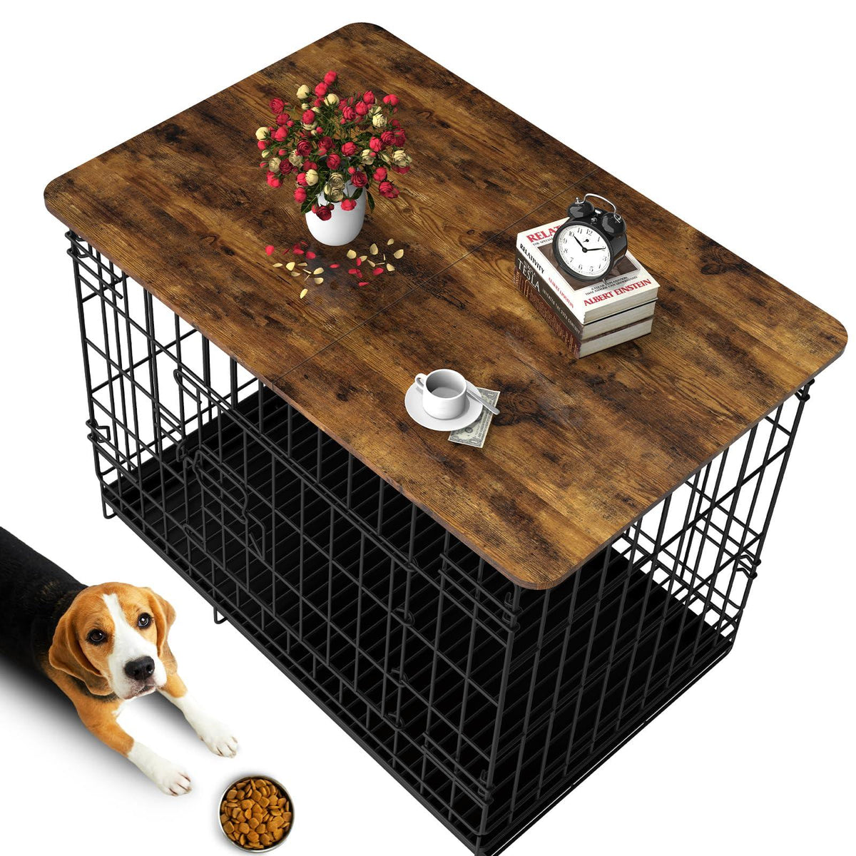 Dog Crate Topper Wood - Hoyula