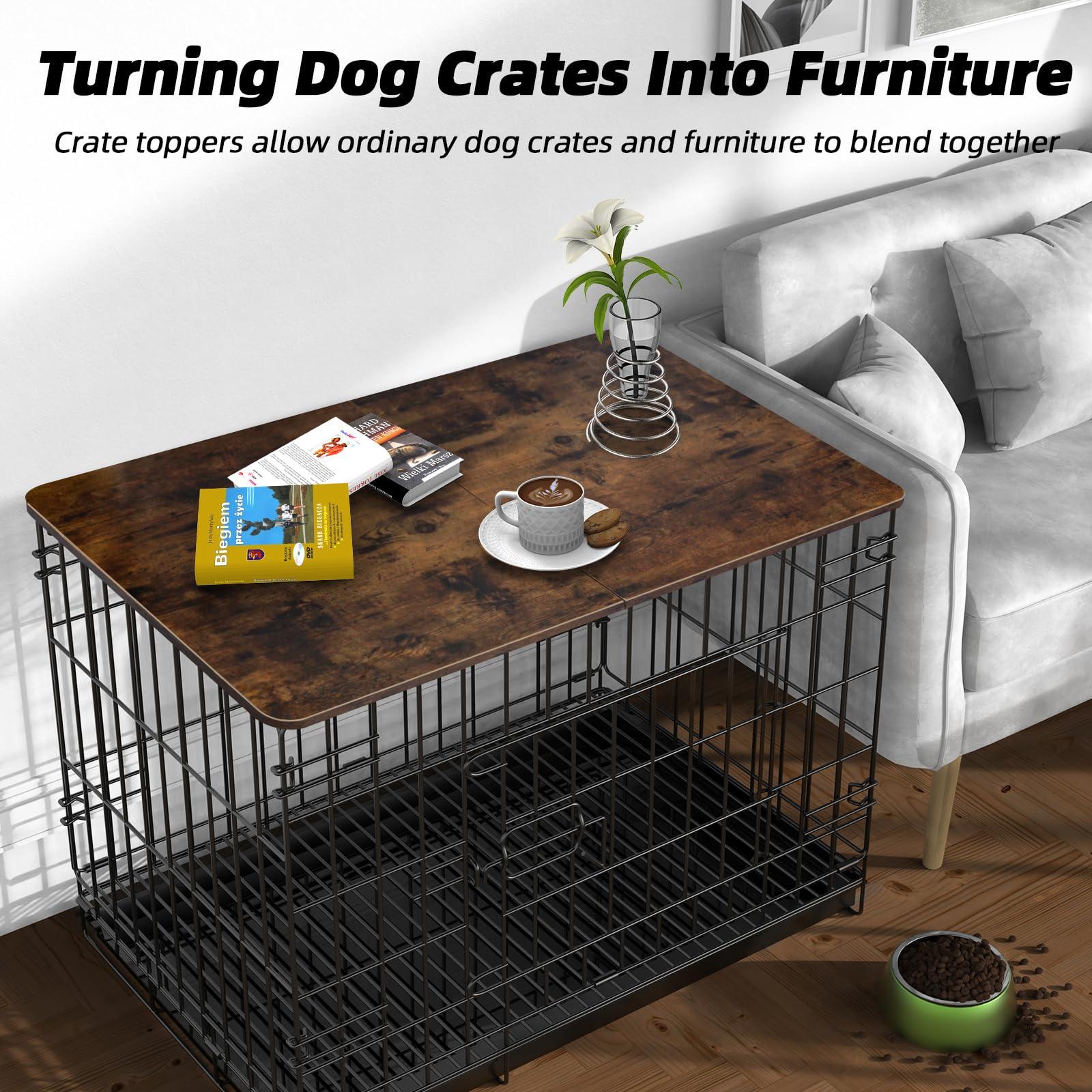 Dog Crate Topper Wood - Hoyula