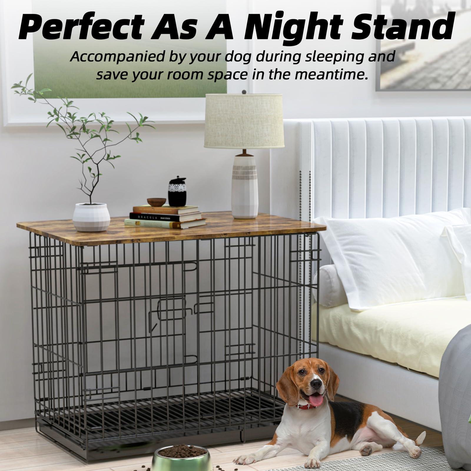 Dog Crate Topper Wood - Hoyula